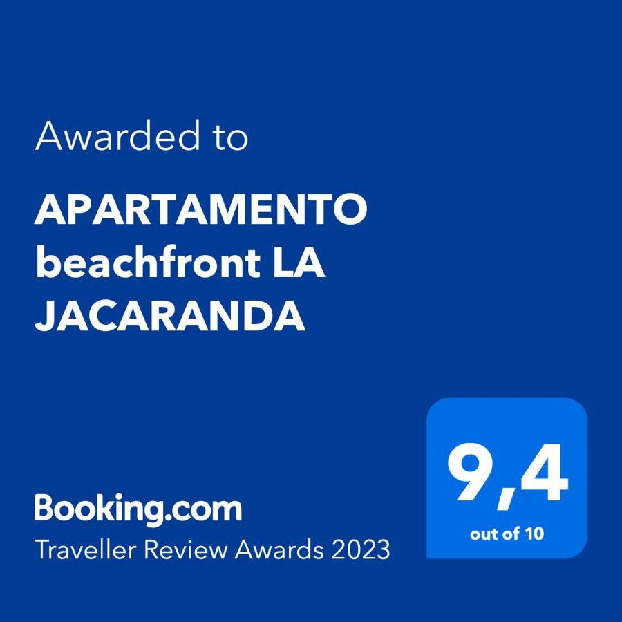 Apartamento Beachfront La Jacaranda 马尔韦利亚 外观 照片